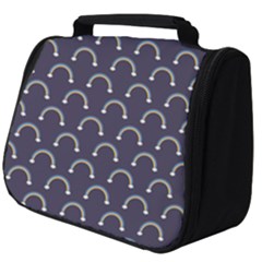 Pattern Arc En Ciel/nuages Full Print Travel Pouch (big) by kcreatif