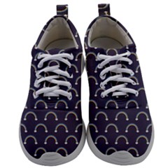 Pattern Arc En Ciel/nuages Mens Athletic Shoes by kcreatif