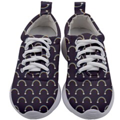 Pattern Arc En Ciel/nuages Kids Athletic Shoes by kcreatif