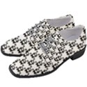 Pattern Bébé Panda Women Heeled Oxford Shoes View2