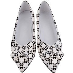 Pattern Bébé Panda Women s Bow Heels