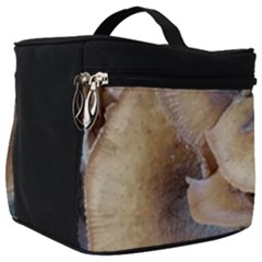 Close Up Mushroom Abstract Make Up Travel Bag (big) by Fractalsandkaleidoscopes