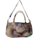 Close Up Mushroom Abstract Removal Strap Handbag View2