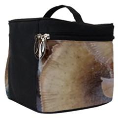 Close Up Mushroom Abstract Make Up Travel Bag (small) by Fractalsandkaleidoscopes