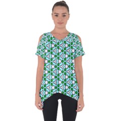 Illustrations Background Texture Cut Out Side Drop Tee