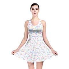 Texture Background Pastel Box Reversible Skater Dress