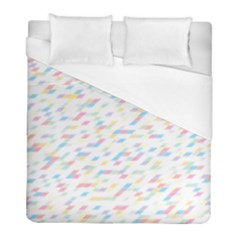 Texture Background Pastel Box Duvet Cover (full/ Double Size)