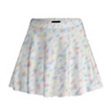 Texture Background Pastel Box Mini Flare Skirt View1