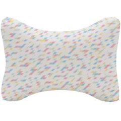 Texture Background Pastel Box Seat Head Rest Cushion by HermanTelo