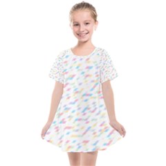 Texture Background Pastel Box Kids  Smock Dress by HermanTelo