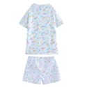 Texture Background Pastel Box Kids  Swim Tee and Shorts Set View2