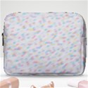 Texture Background Pastel Box Make Up Pouch (Large) View1