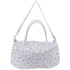 Texture Background Pastel Box Removal Strap Handbag