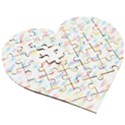 Texture Background Pastel Box Wooden Puzzle Heart View3