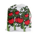 Tomato Garden Vine Plants Red Drawstring Pouch (2XL) View1