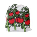 Tomato Garden Vine Plants Red Drawstring Pouch (2XL) View2