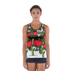 Tomato Garden Vine Plants Red Sport Tank Top 