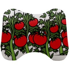 Tomato Garden Vine Plants Red Head Support Cushion by HermanTelo