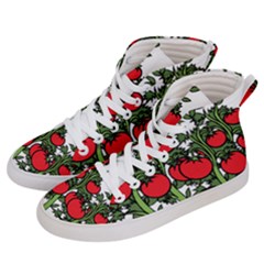 Tomato Garden Vine Plants Red Women s Hi-top Skate Sneakers