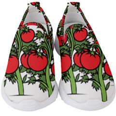 Tomato Garden Vine Plants Red Kids  Slip On Sneakers