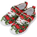 Tomato Garden Vine Plants Red Kids  Velcro Strap Shoes View2