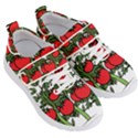 Tomato Garden Vine Plants Red Kids  Velcro Strap Shoes View3