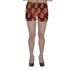 Cryptocurrency Bitcoin Digital Skinny Shorts by HermanTelo