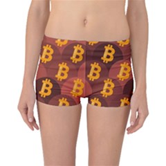 Cryptocurrency Bitcoin Digital Boyleg Bikini Bottoms by HermanTelo