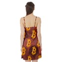 Cryptocurrency Bitcoin Digital Satin Night Slip View2