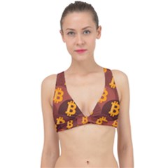 Cryptocurrency Bitcoin Digital Classic Banded Bikini Top by HermanTelo