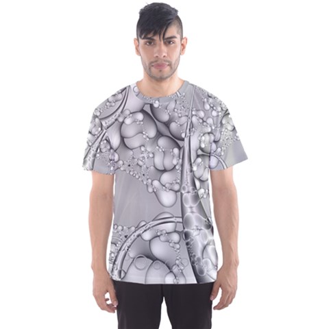 Illustrations Entwine Fractals Men s Sports Mesh Tee by HermanTelo