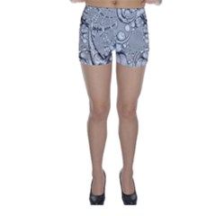 Illustrations Entwine Fractals Skinny Shorts by HermanTelo