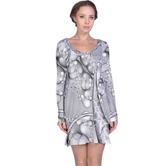 Illustrations Entwine Fractals Long Sleeve Nightdress