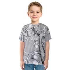 Illustrations Entwine Fractals Kids  Sport Mesh Tee