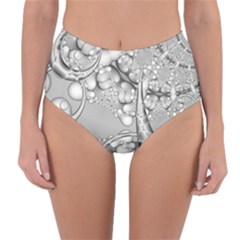 Illustrations Entwine Fractals Reversible High-waist Bikini Bottoms