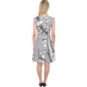 Illustrations Entwine Fractals Capsleeve Midi Dress View2