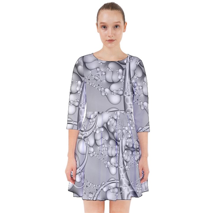 Illustrations Entwine Fractals Smock Dress