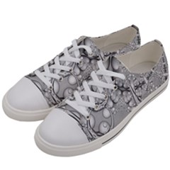 Illustrations Entwine Fractals Women s Low Top Canvas Sneakers