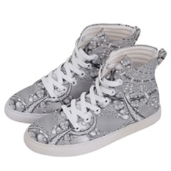 Illustrations Entwine Fractals Men s Hi-top Skate Sneakers by HermanTelo