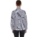 Illustrations Entwine Fractals Women s High Neck Windbreaker View2