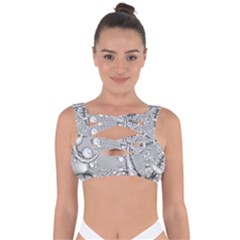 Illustrations Entwine Fractals Bandaged Up Bikini Top by HermanTelo