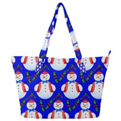 Seamless Snow Cool Full Print Shoulder Bag by HermanTelo