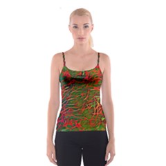 Background Pattern Texture Spaghetti Strap Top