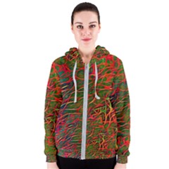 Background Pattern Texture Women s Zipper Hoodie