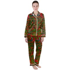 Background Pattern Texture Satin Long Sleeve Pyjamas Set by HermanTelo