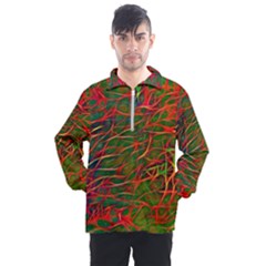 Background Pattern Texture Men s Half Zip Pullover by HermanTelo