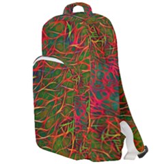 Background Pattern Texture Double Compartment Backpack