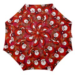 Santa Clause Straight Umbrellas by HermanTelo