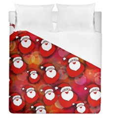 Santa Clause Duvet Cover (queen Size) by HermanTelo