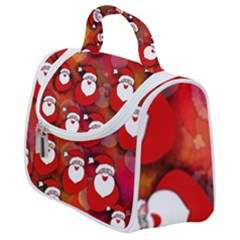 Santa Clause Satchel Handbag by HermanTelo